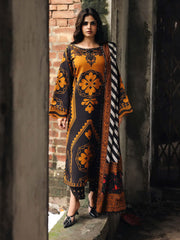 Charizma Combination Vol-02 Embroidered Linen Unstitched 3Pc Suit CCW6-13