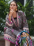 AL Zohaib Colors Digital Printed Khaddar Unstitched 3Pc Suit CK-03
