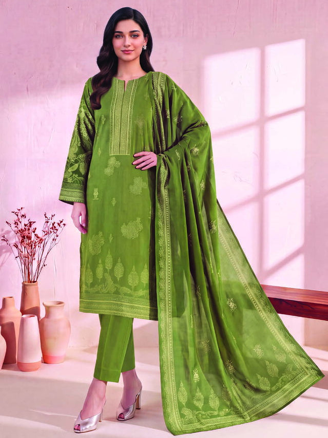 Zeenia Marina Vol-02 Digital Printed Linen Unstitched 3Pc Suit DS-03