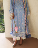 Suffuse by Sana Yasir Eid Lawn Unstitched Embroidered 3Pc Suit - ELANI