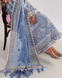 Suffuse by Sana Yasir Eid Lawn Unstitched Embroidered 3Pc Suit - ELANI