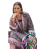 AL Zohaib Colors Digital Printed Khaddar Unstitched 3Pc Suit CK-03