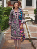 AL Zohaib Colors Digital Printed Khaddar Unstitched 3Pc Suit CK-03