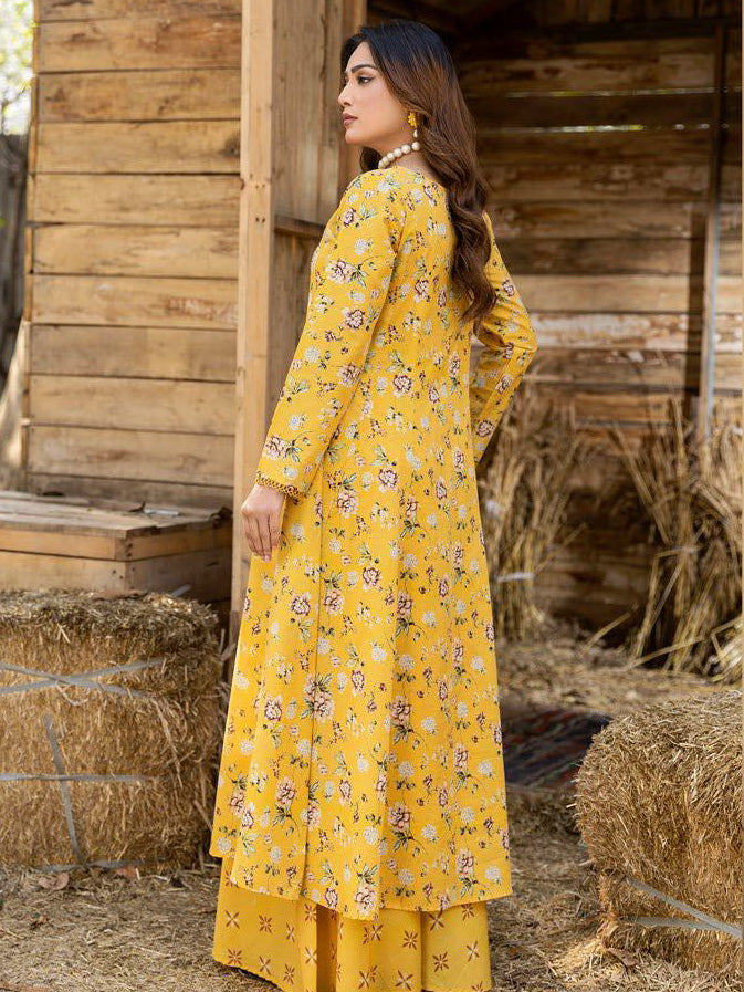 Motifz Classics Digital Printed Lawn Unstitched 2Pc Suit D-04