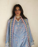 Suffuse by Sana Yasir Eid Lawn Unstitched Embroidered 3Pc Suit - ELANI