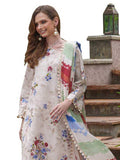 AL Zohaib Colors Digital Printed Khaddar Unstitched 3Pc Suit CK-04