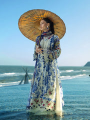 Elaf Premium Signature Embroidered Lawn Unstitched 3Pc Suit EST-05B SERENE