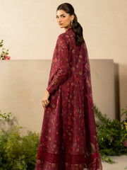 Iznik Eid Festive Embroidered Luxury Lawn Unstitched 3Pc Suit EFL-10