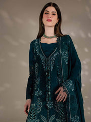 Nureh The Silk Embroidered Premium Silk Unstitched 3Pc Suit S-33