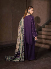NUREH Maya Embroidered Linen Unstitched 3Pc Suit NW-127