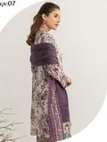 Motifz Zohra Digital Printed Lawn Unstitched 3Pc Suit D-07