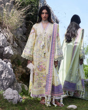 Suffuse by Sana Yasir Eid Lawn Unstitched Embroidered 3Pc Suit - TELYA