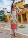 AL Zohaib Colors Digital Printed Khaddar Unstitched 3Pc Suit CK-06