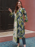 AL Zohaib Colors Digital Printed Khaddar Unstitched 3Pc Suit CK-07