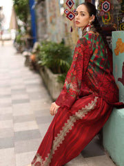 Charizma Combination Vol-02 Embroidered Linen Unstitched 3Pc Suit CCW7-12