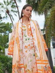 AL Zohaib Colors Digital Printed Khaddar Unstitched 3Pc Suit CK-08