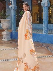 AL Zohaib Colors Digital Printed Khaddar Unstitched 3Pc Suit CK-08