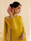 Nureh Mukeshkari Embroidered Chiffon Unstitched 3Pc Suit MK-08