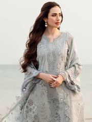 NUREH Khuwab Embroidered Swiss Lawn Unstitched 3 Piece Suit NE-145