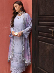 NUREH Bazar Embroidered Chikankari Lawn Unstitched 3Pc Suit NE-108