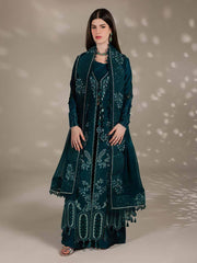 Nureh The Silk Embroidered Premium Silk Unstitched 3Pc Suit S-33