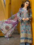 Elaf Premium Signature Embroidered Lawn Unstitched 3Pc Suit EST-07B GLORY
