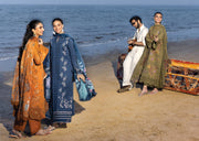 Rang Rasiya Carnation Embroidered Lawn Unstitched 3Pc Suit D-05 KEYA