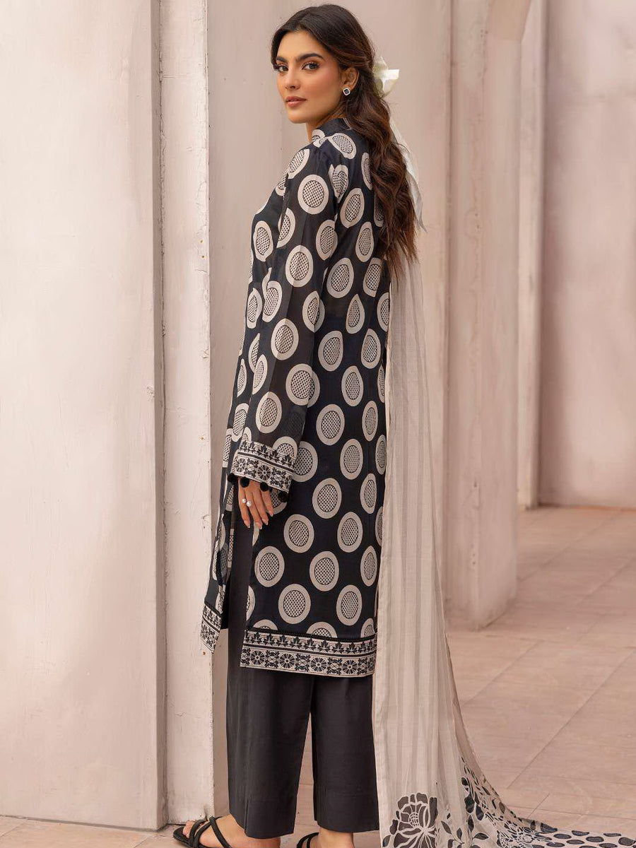 Motifz Rang Vol-02 Digital Printed Lawn Unstitched 3Pc Suit 5445-Darya