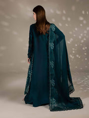 Nureh The Silk Embroidered Premium Silk Unstitched 3Pc Suit S-33