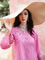 Charizma Reem Embroidered Lawn Unstitched 3Pc Suit RM5-03
