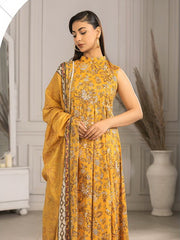 Motifz Zohra Vol-02 Digital Printed Lawn Unstitched 3Pc Suit D-09