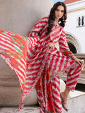 Charizma Aghaz e Nou Embroidered Lawn Unstitched 3Pc Suit AG5-03