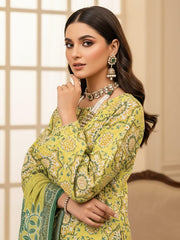 Ittehad X Bin Ameer Premium Karandi Unstitched Printed 3Pc Suit D-02