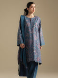 Coco by Zara Shahjahan Winter Unstitched Khaddar 3Pc Suit D-02B MIST