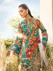 Maria.B M.Basics Embroidered Lawn Unstitched 3Pc Suit MB-CUS25-903A