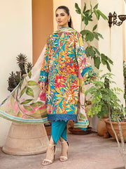 Maria.B M.Basics Embroidered Lawn Unstitched 3Pc Suit MB-CUS25-903A