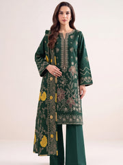 Laira by Cinq Embroidered Luxurious Peach Unstitched 3Pc Suit CL-03
