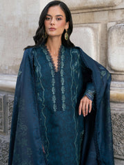 Meet Me In Istanbul by Rang Rasiya Unstitched Khaddar 3Pc Suit - DUSK