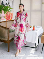 NUREH Ballerina Embroidered Chikankari Lawn Unstitched 2Pc Suit NU2-153