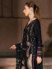 NUREH Maya Embroidered Linen Unstitched 3Pc Suit NW-128