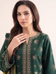 Laira by Cinq Embroidered Luxurious Peach Unstitched 3Pc Suit CL-03