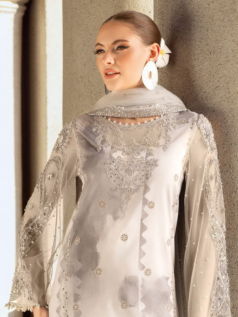 Charizma Festive Unstitched Exclusive Handwork 3Pc Suit ED5-05