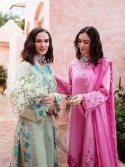 Charizma Reem Embroidered Lawn Unstitched 3Pc Suit RM5-04