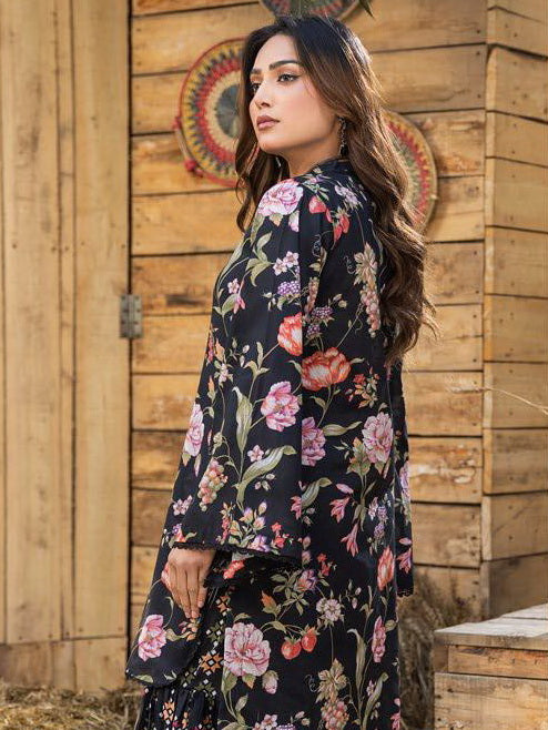 Motifz Classics Digital Printed Lawn Unstitched 2Pc Suit D-06