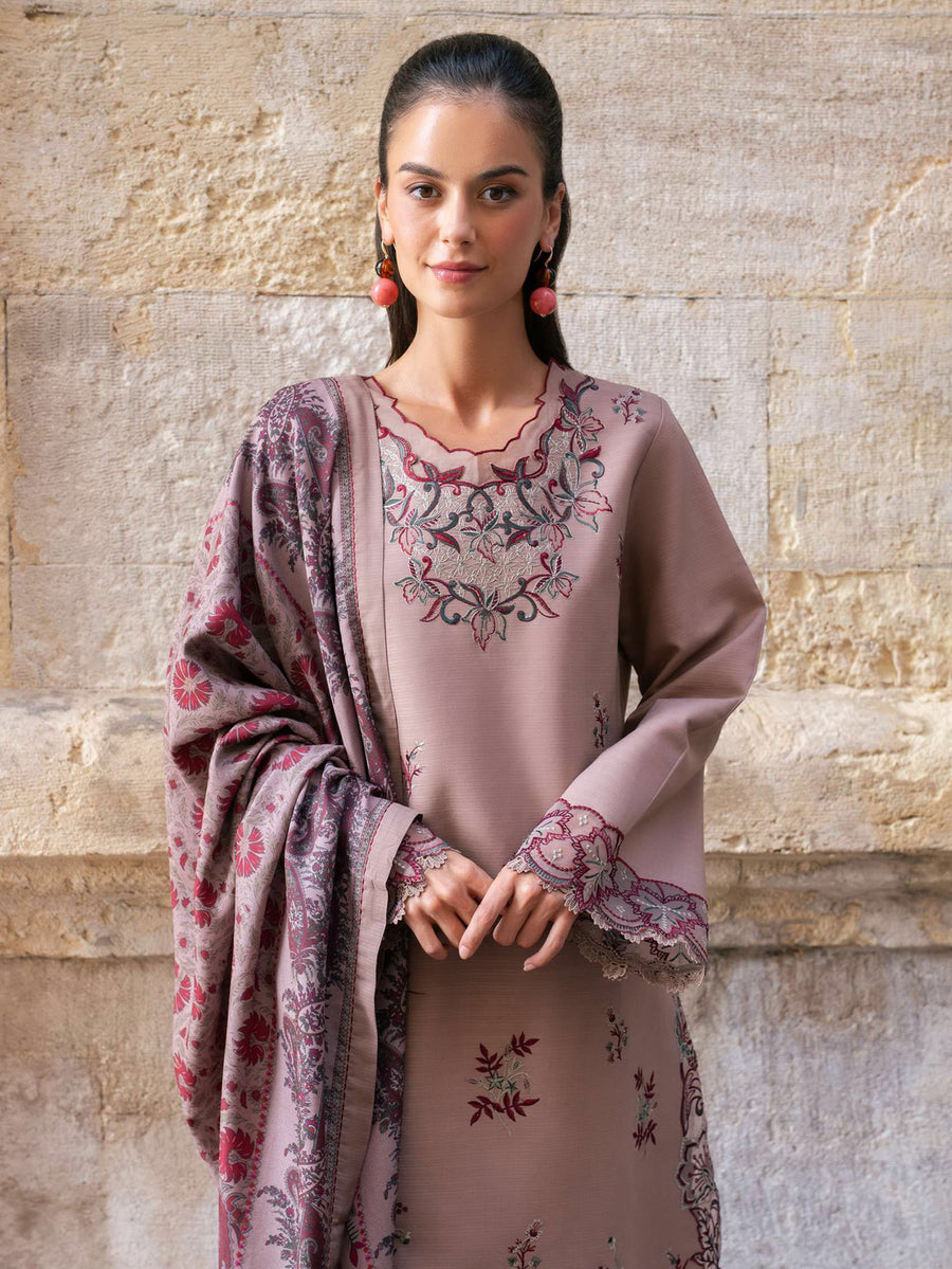 Meet Me In Istanbul by Rang Rasiya Unstitched Linen 3Pc Suit - BLOOM