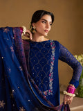 Nureh Mukeshkari Embroidered Mukesh Chiffon Unstitched 3Pc Suit MK-15