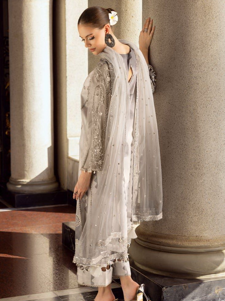 Charizma Festive Unstitched Exclusive Handwork 3Pc Suit ED5-05