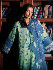 Nureh Glam Girl Embroidered Lawn Unstitched 3Pc Suit GL-15