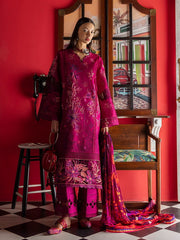 Esmel Mon Tresor Luxe Lawn Unstitched Embroidered 3Pc Suit ESL25-06