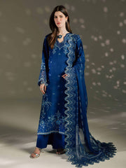 Nureh The Silk Embroidered Premium Silk Unstitched 3Pc Suit S-34